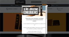 Desktop Screenshot of hifi-freaks.dk